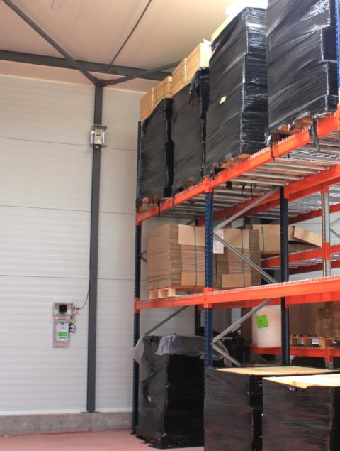 Storage building protection against pest birds