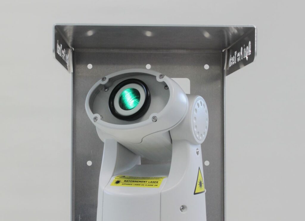 LazerTrac bird control solution for storage building